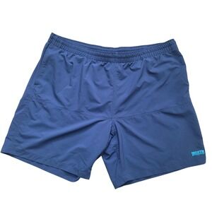Duluth Trading Co Mens 3XL Blue Mesh Lined Athletic Shorts